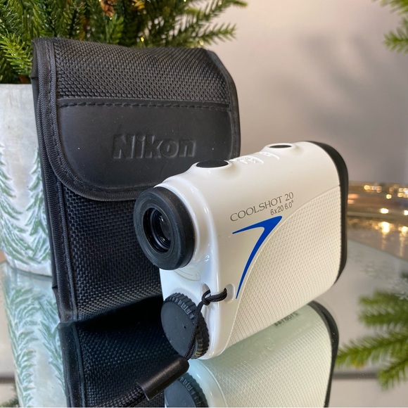 Nikon Other - Nikon COOLSHOT 20 6x20 Laser Rangefinder - White with Black Case